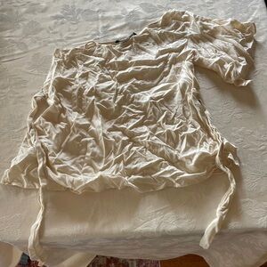 L one shoulder Zara top